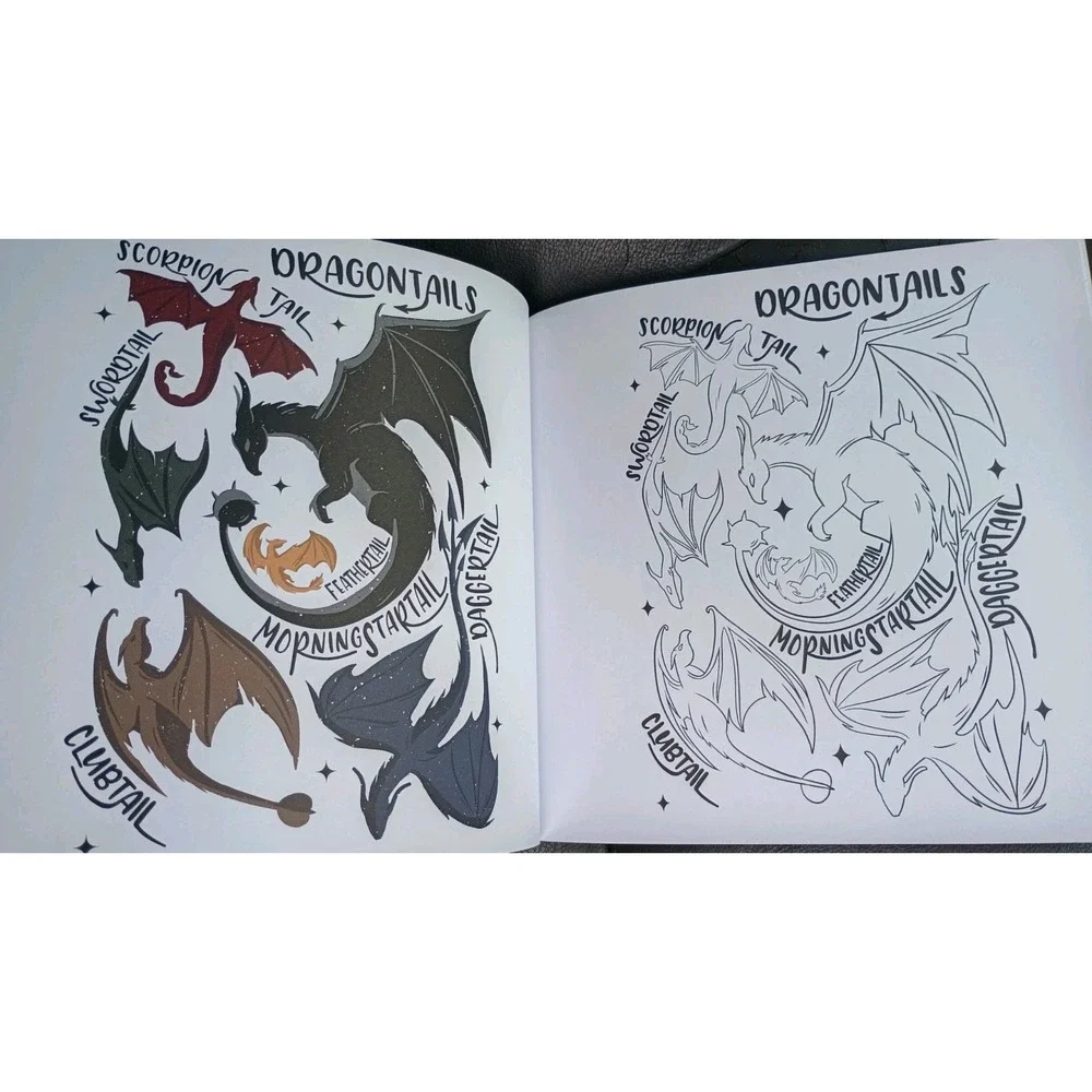 Fourth Wing: The Official Colouring Book by Entangled Paperback Book